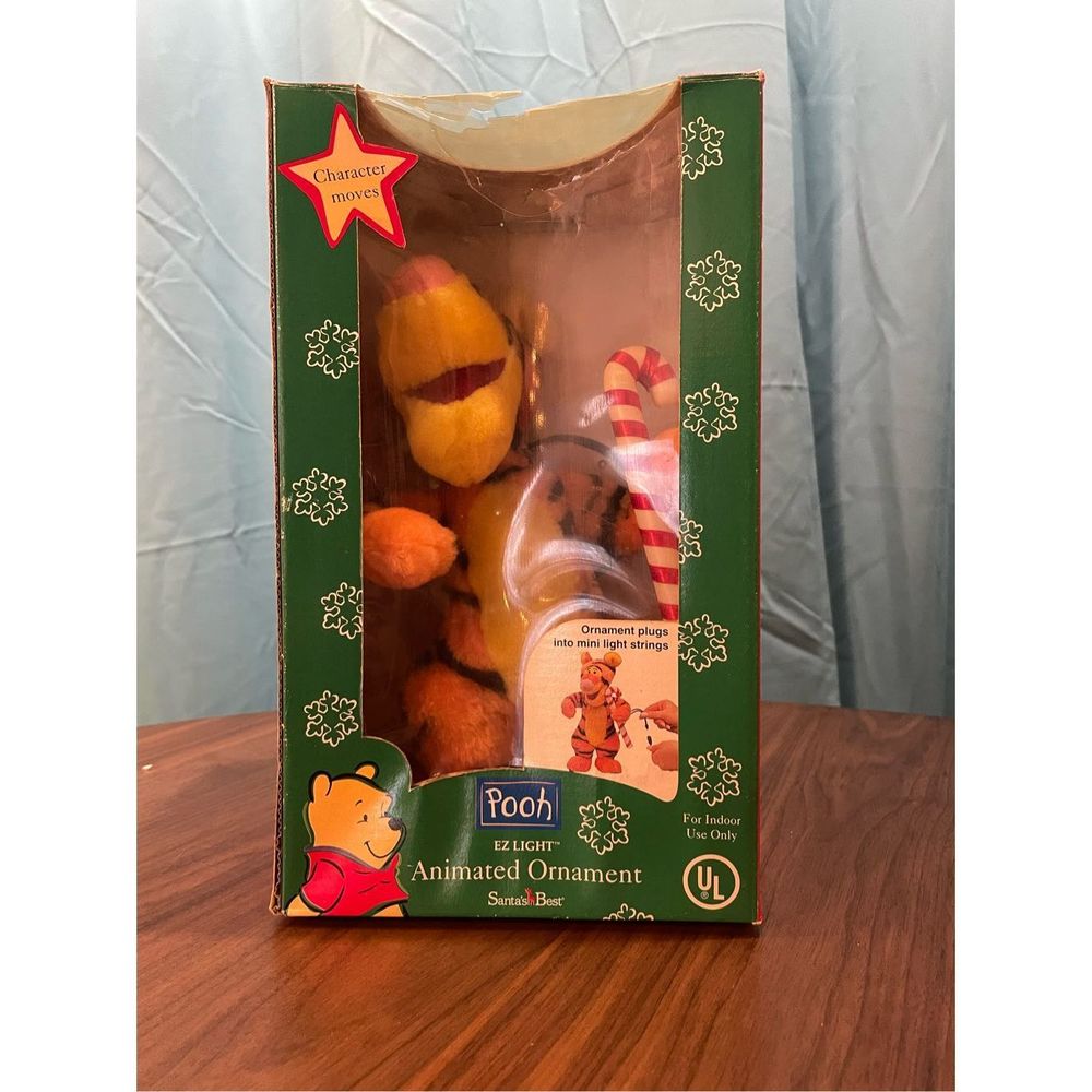 Tigger EZ Light Christmas Animated Ornament Pooh